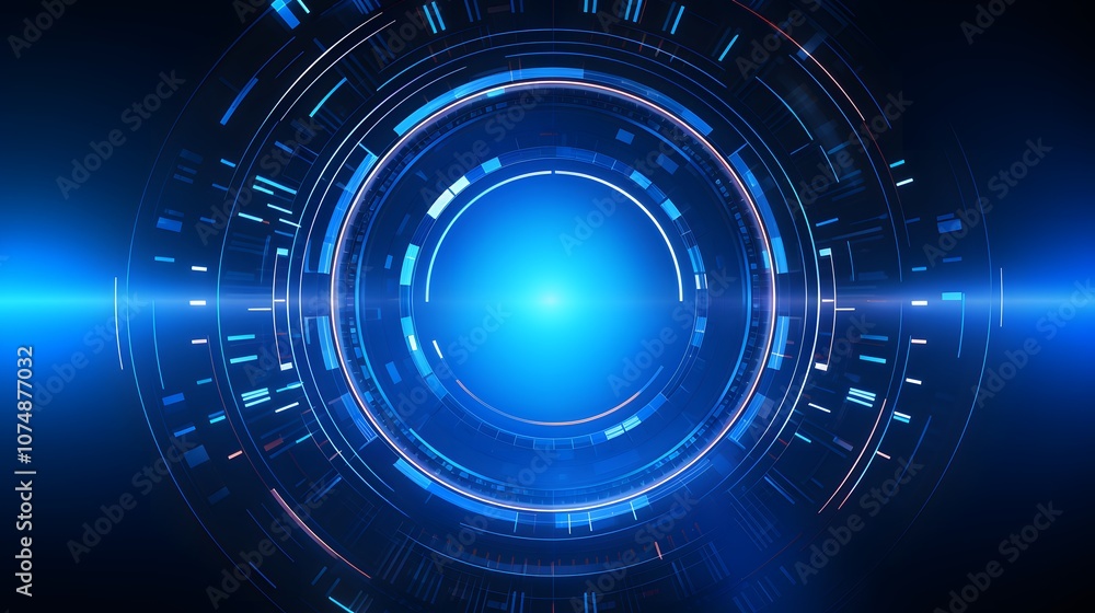 blue Abstract technology background circles digital hi-tech technology design background. concept innovation. vector illustration
blue Abstract technology background circles digital hi-tech technology design background. concept innovation. vector illustration