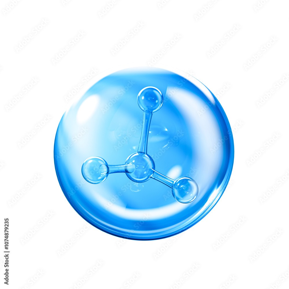Medical and science concept molecules and cells,3d rendering Medical and science concept molecules and cells,3d rendering