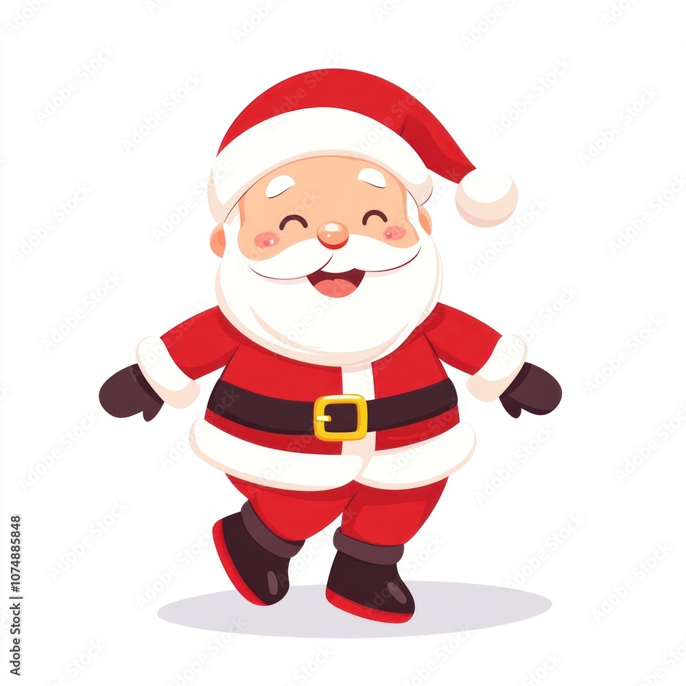 Illustration winter santa claus. Illustration winter santa claus.