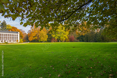 Natural and architectural beauties in the Royal Lazienki Park, located in the heart of the Polish capital Warsaw