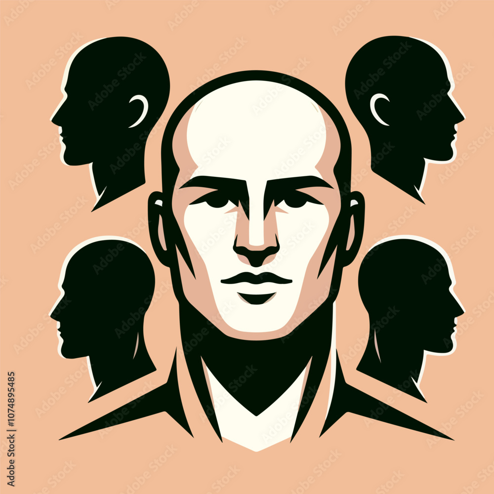 mens silhouette icon, vector illustration mens silhouette icon, vector illustration
