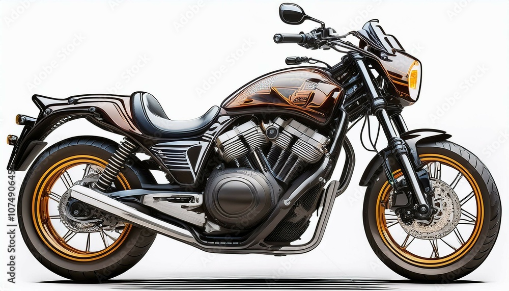motorcycle on a black background motorcycle on a black background