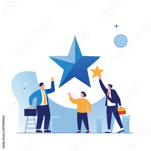  reach star teamwork support achieve business goal   