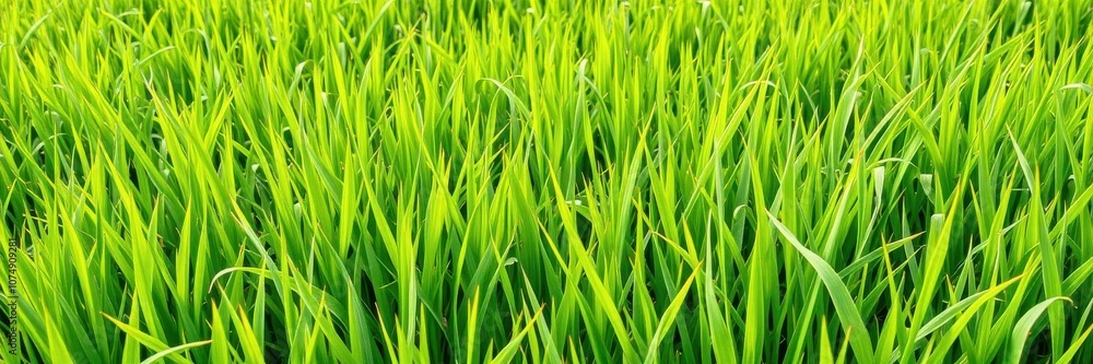 Lush green grass background in a vibrant natural setting, meadow, texture Lush green grass background in a vibrant natural setting, meadow, texture