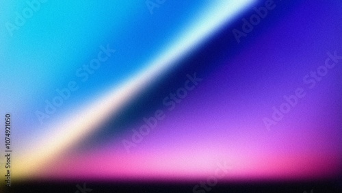 Vibrant color gradient. Abstract art depicting a dynamic blend of blue  purple  and pink hues. Evokes feelings of energy and serenity.