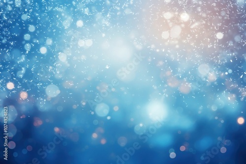 Bokeh snowfall backgrounds abstract outdoors.