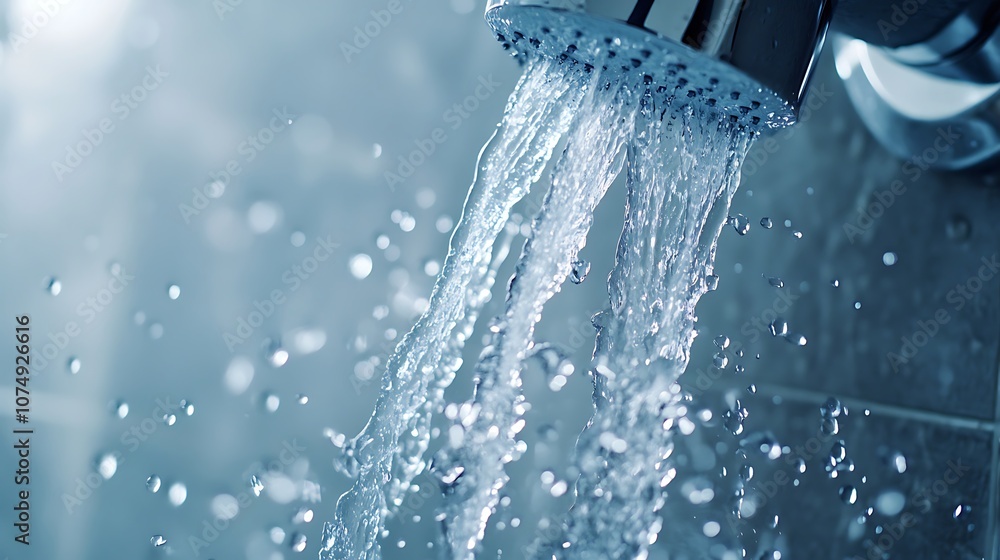 Shower Water Flow Detail for Calm and Relaxed Vibe picture Shower Water Flow Detail for Calm and Relaxed Vibe picture