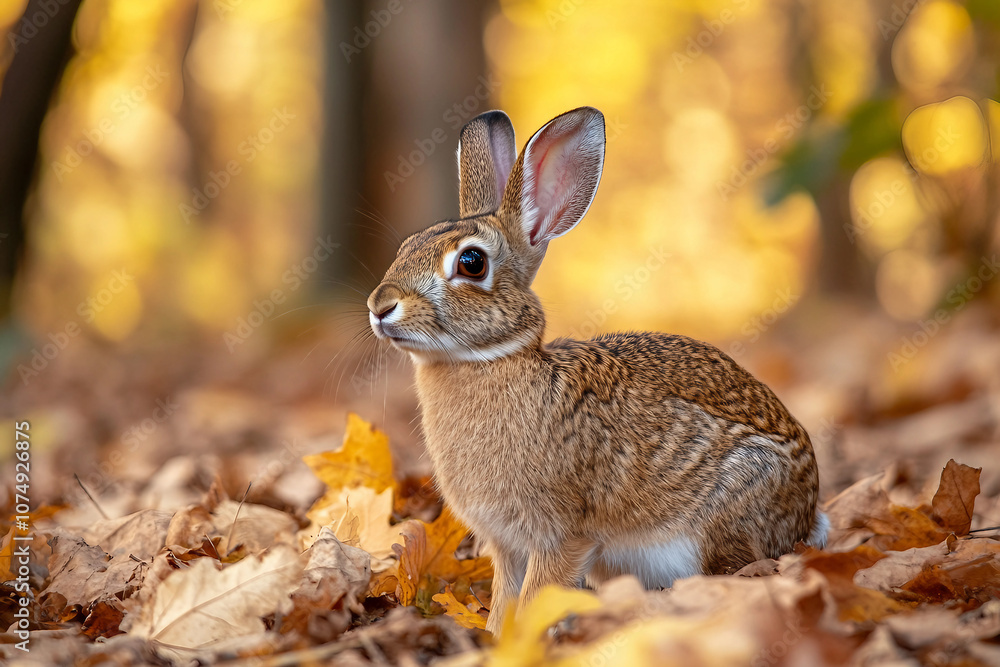 Fototapeta premium Generated with AI technology picture of wild life in nature