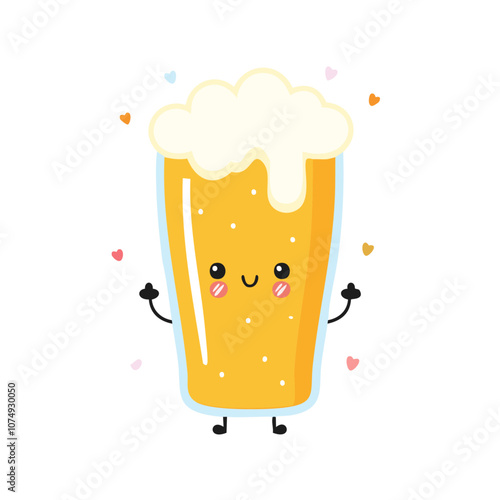 Beer Drink Beverage Liquid Water Fresh Animation Kawaii Character
