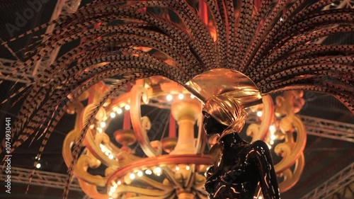 Typical french cabaret decoration