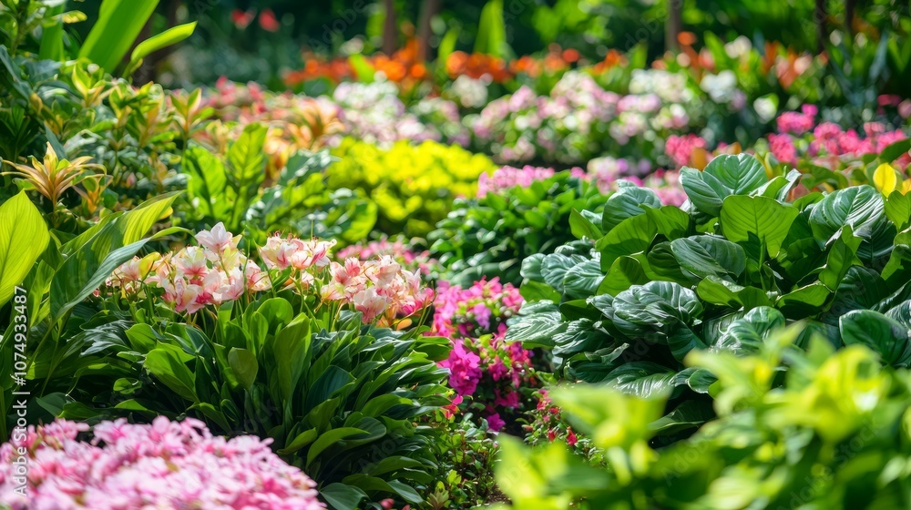 Resilient Vibrant Flower Garden Thriving Amid Climate Change Challenges Resilient Vibrant Flower Garden Thriving Amid Climate Change Challenges