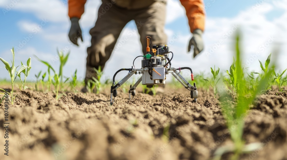 Leading Innovation in Agriculture: Farmer Using Advanced Technology to Measure Soil Moisture in Response to Climate Change Leading Innovation in Agriculture: Farmer Using Advanced Technology to Measure Soil Moisture in Response to Climate Change