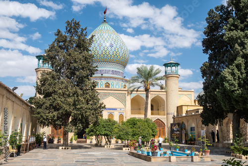 Ali Ibn Hamza Mausoleum, Shiraz, Iran photo