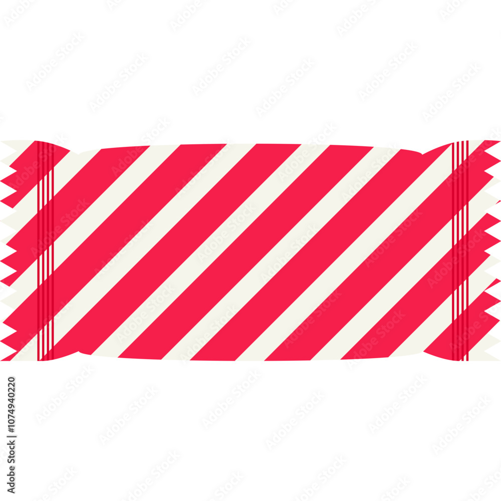 Fototapeta premium Christmas Candy Illustration