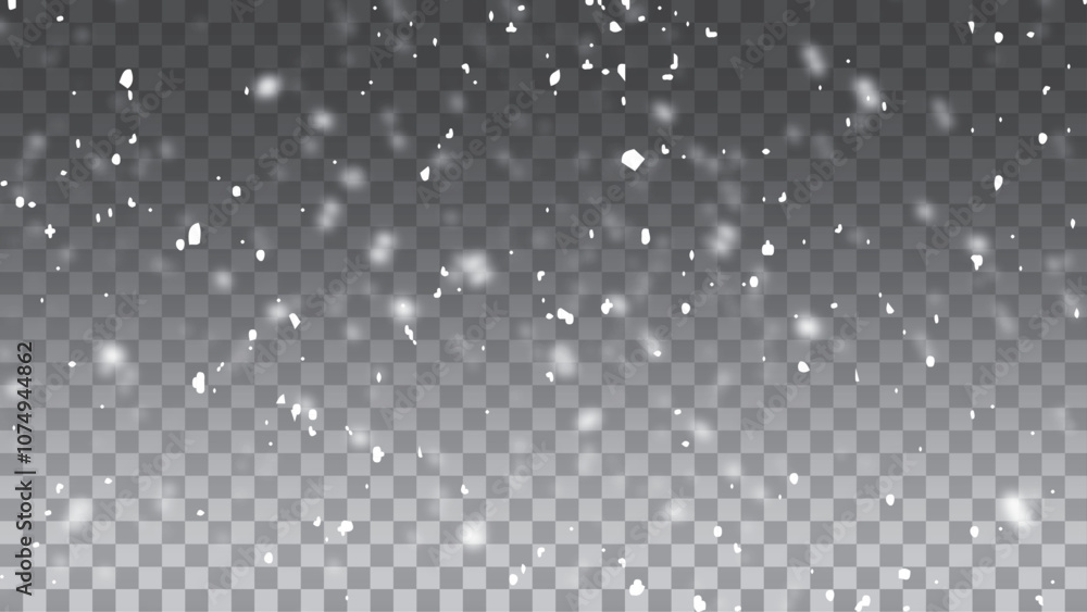 Winter snowflakes on a transparent background. Snow flakes, snow background. Heavy snowfall, snowflakes in different shapes and forms. Winter snowflakes on a transparent background. Snow flakes, snow background. Heavy snowfall, snowflakes in different shapes and forms.