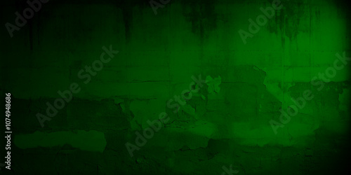 Abstract grunge watercolor warm background illustration vector. Green background with saturated texture.