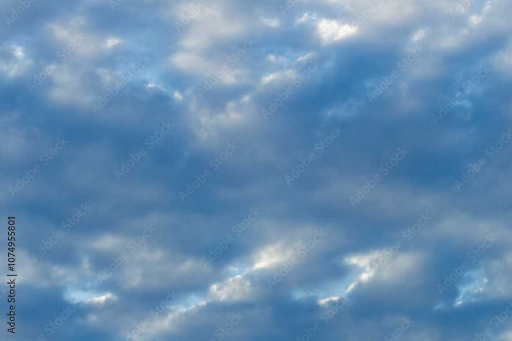 Fototapeta premium blue sky with clouds