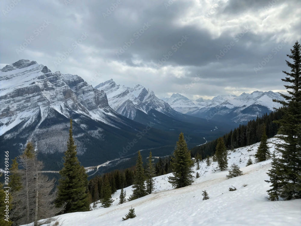 snow covered mountains snow covered mountains