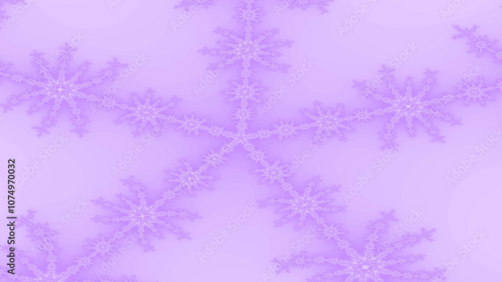 purple snowflakes on lavender background design