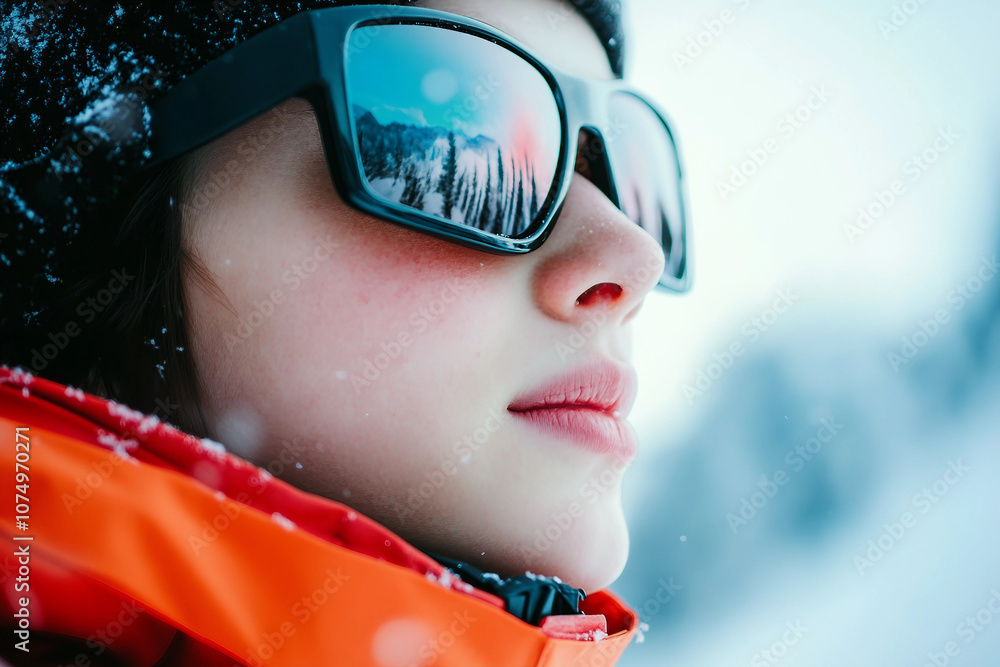 Fancy winter resort ski snowboard sports active leisure family friends leisure, Generative AI Fancy winter resort ski snowboard sports active leisure family friends leisure, Generative AI