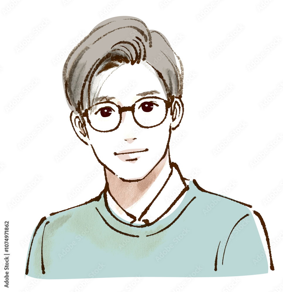 男性・男の子のイラスト素材 男性・男の子のイラスト素材