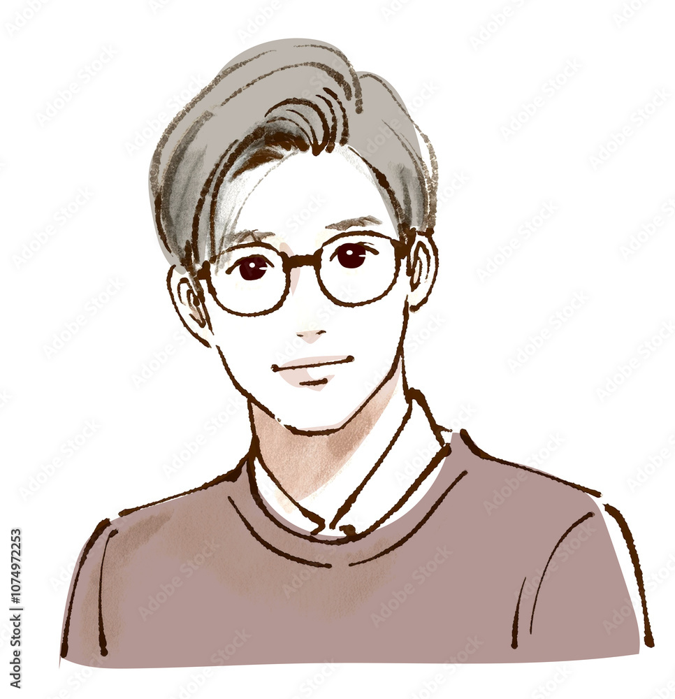 男性・男の子のイラスト素材 男性・男の子のイラスト素材