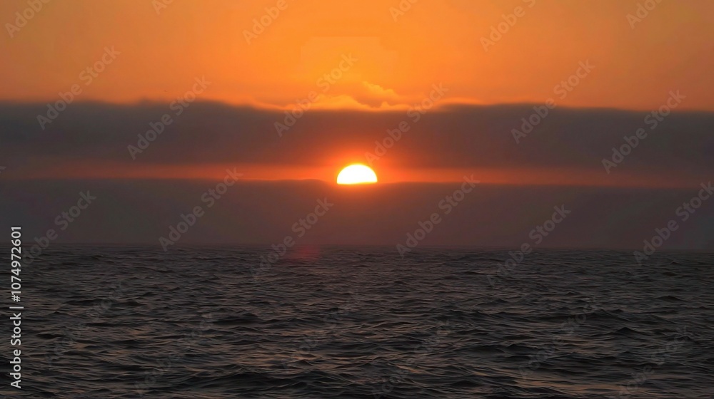 The Breathtaking Ocean Sunrise: A Glorious Display of Golden Rays, Glistening Waters, and the Awakening Sea. The Ocean Sunrise Landscape Where Hope and New Beginnings Emerge The Breathtaking Ocean Sunrise: A Glorious Display of Golden Rays, Glistening Waters, and the Awakening Sea. The Ocean Sunrise Landscape Where Hope and New Beginnings Emerge