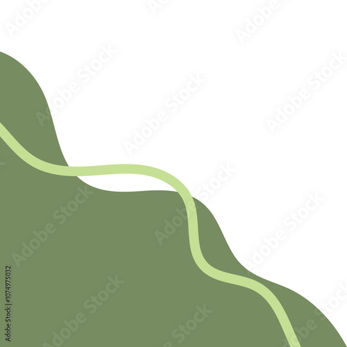 Abstract Organic Shape