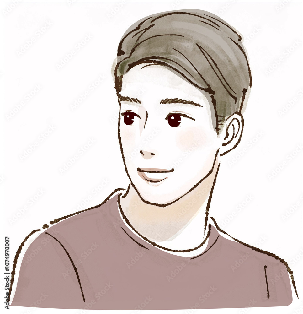 男性・男の子のイラスト素材 男性・男の子のイラスト素材