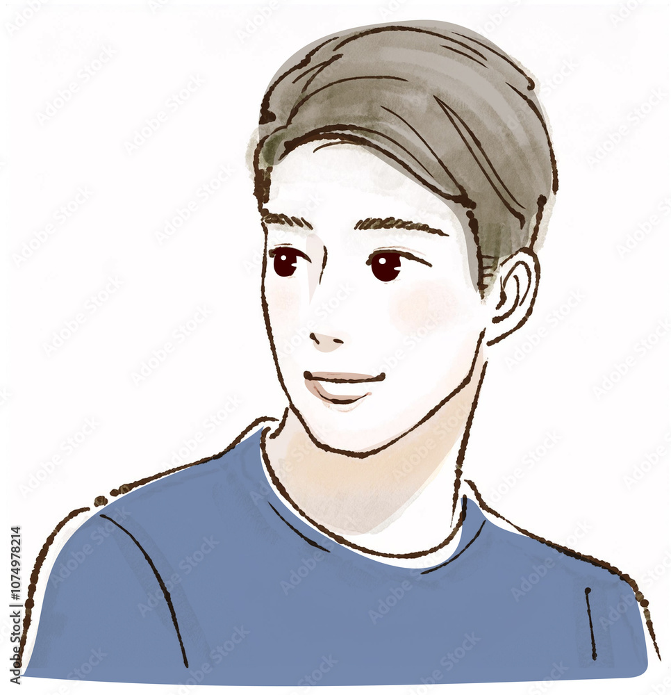 男性・男の子のイラスト素材 男性・男の子のイラスト素材