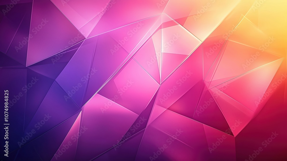Obraz premium Dynamic Dawn Geometric Patterns
