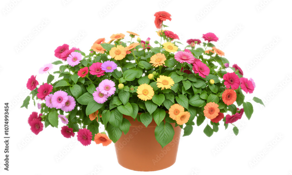 Fototapeta premium a Flower Pot Isolated on transparent background