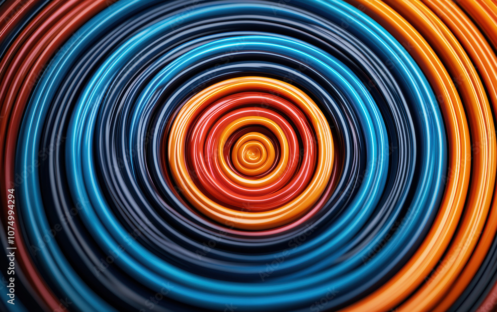 Vibrant and dynamic abstract background featuring swirling patterns of blue, orange, and red. Perfect for creative and artistic projects. Vibrant and dynamic abstract background featuring swirling patterns of blue, orange, and red. Perfect for creative and artistic projects.
