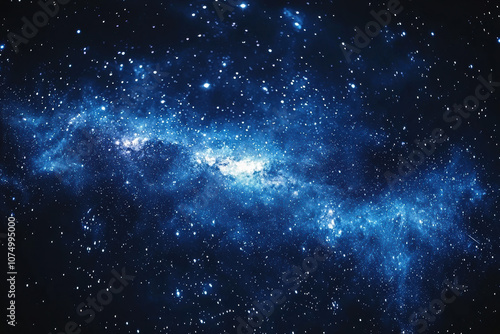 Wallpaper Mural Stunning cosmic view showcasing a vast, colorful galaxy filled with stars and nebulae. Perfect for space enthusiasts and artistic projects. Torontodigital.ca