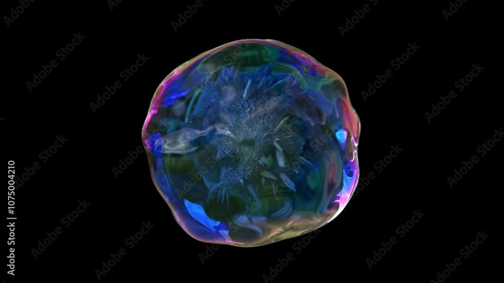 sphere of alien substance change shape. sphere of alien substance change shape.