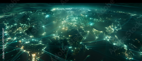 Wallpaper Mural the world map Torontodigital.ca