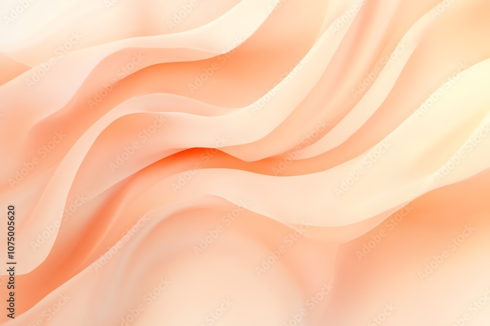Soft peach abstract waves Soft peach abstract waves