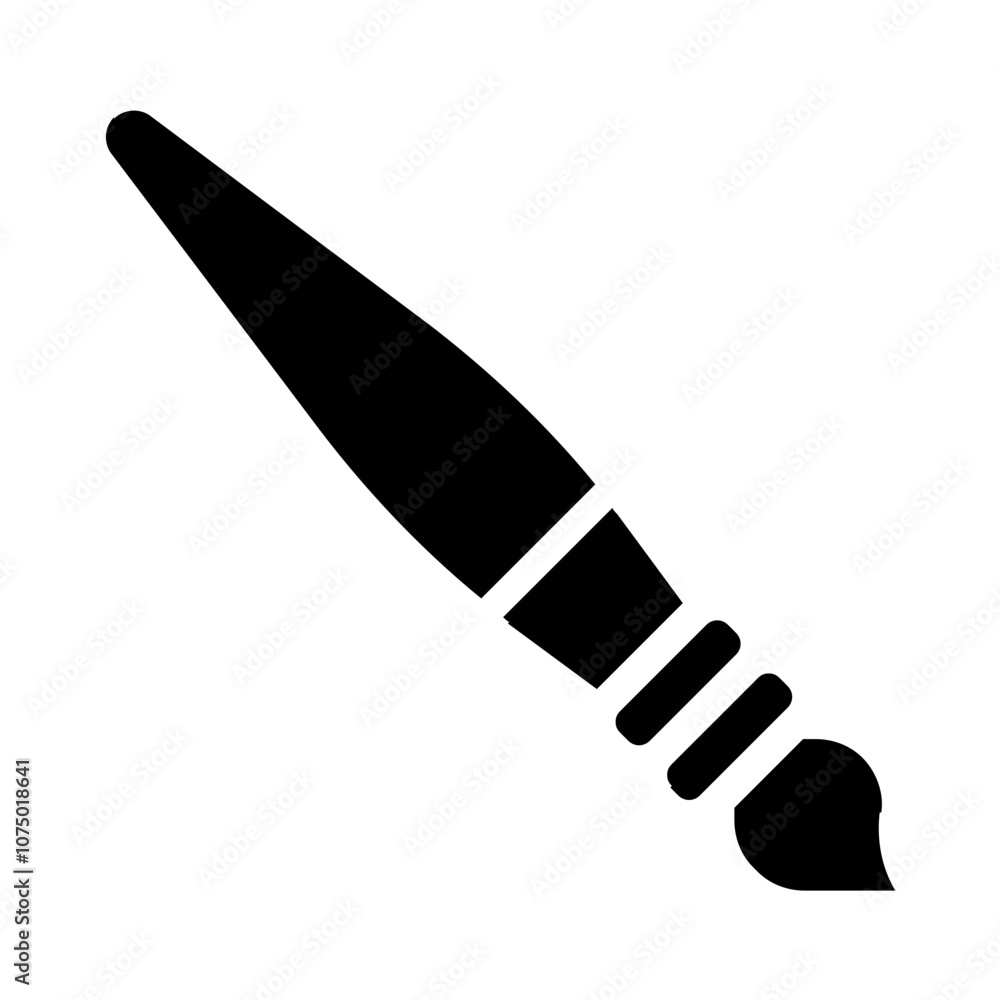 drawing of a brush drawing of a brush