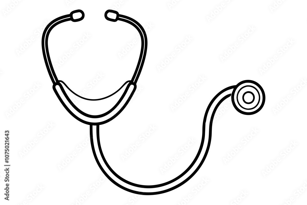 Doctor stethoscope medical device flat icon vector, stethoscope outline vector
Doctor stethoscope medical device flat icon vector, stethoscope outline vector