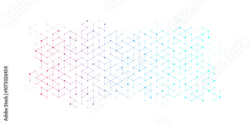 Modern health care or medical background design. Health care innovation concept. Horizontal header web banner. Abstract geometric background with hexagon shapes for medicine, science, chemistry.