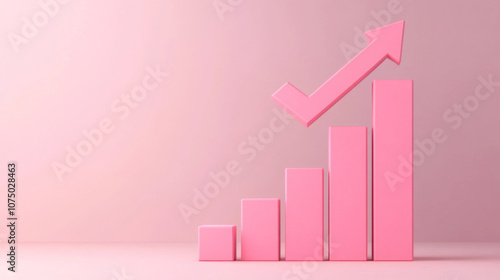 Free Download Upward Trending Revenue Growth Graph with Arrow for Financial Success - GFXLoad