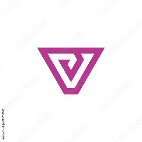 Abstract Geometric Letter V Logo design vector template Free Download Abstract Geometric Letter V Logo design vector template - GFXLoad