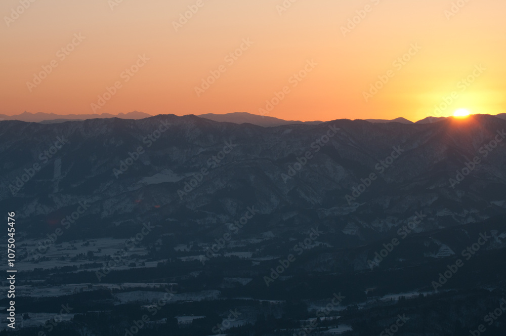 Obraz premium ご来光