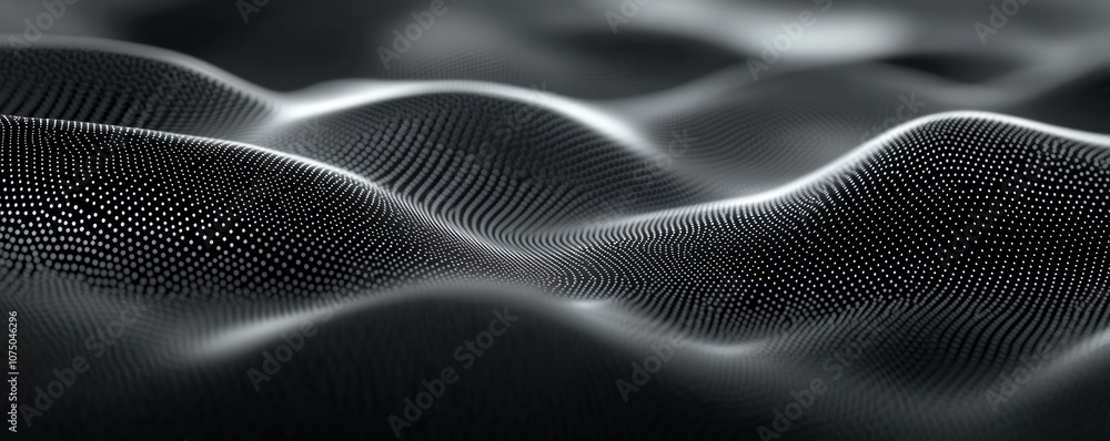 Abstract Wavy Texture with White Dots Abstract Wavy Texture with White Dots