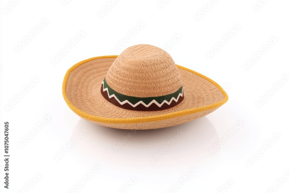A traditional straw sombrero hat, perfect for festive occasions and cultural celebrations. Unique design and colorful accents make it stand out. A traditional straw sombrero hat, perfect for festive occasions and cultural celebrations. Unique design and colorful accents make it stand out.