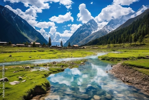 Pakistan landscape outdoors nature. photo