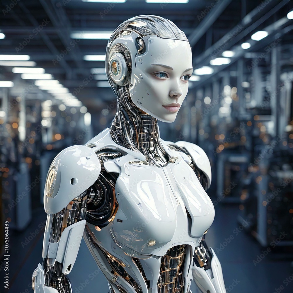 Seductive Female Robot