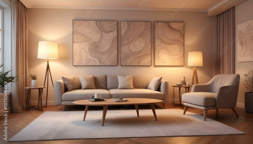 Fototapeta premium Interior Design