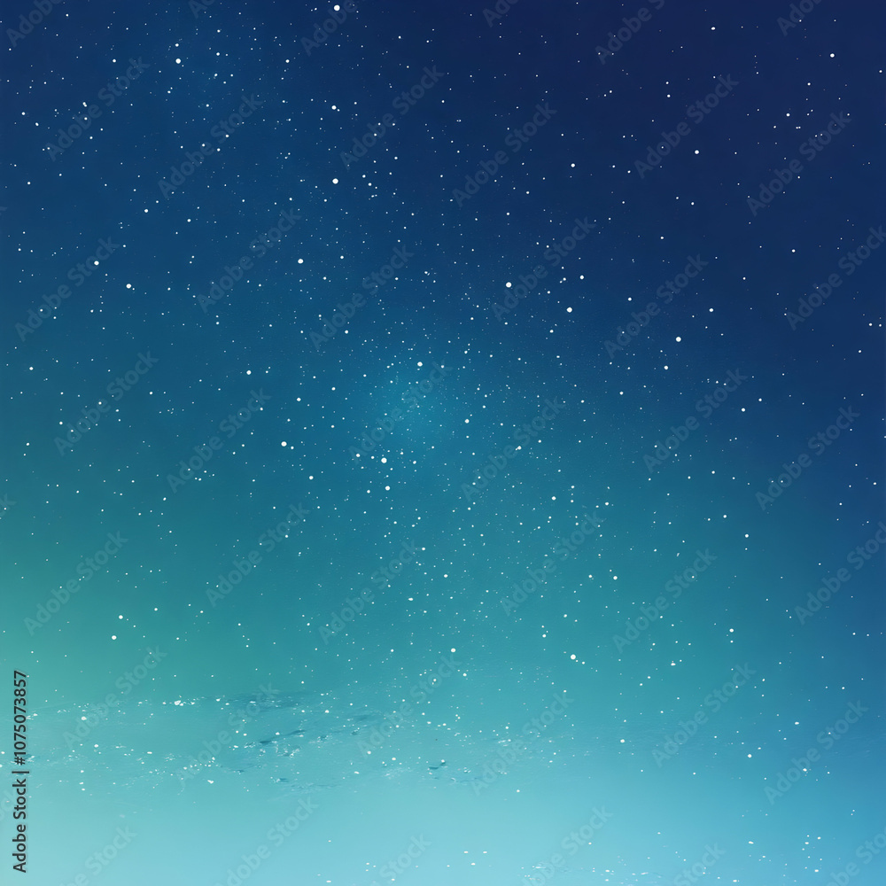 Fototapeta premium Abstract Background - Starry Night Sky Illustration