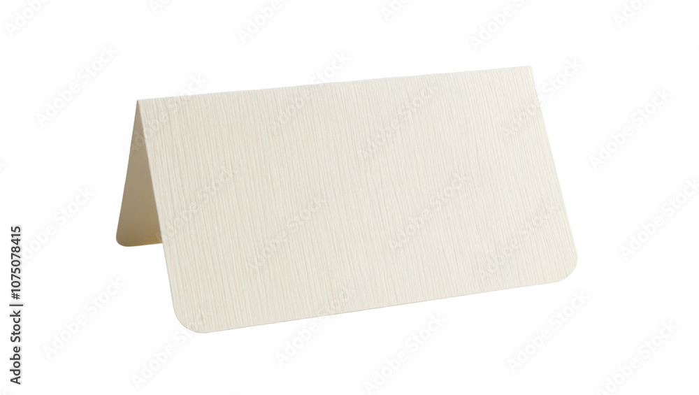 Paper Table Card Horizontal. Paper Table Card Horizontal.